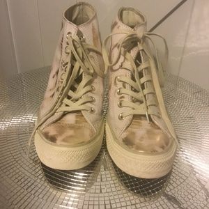 converse CUTE wedge high top shoes